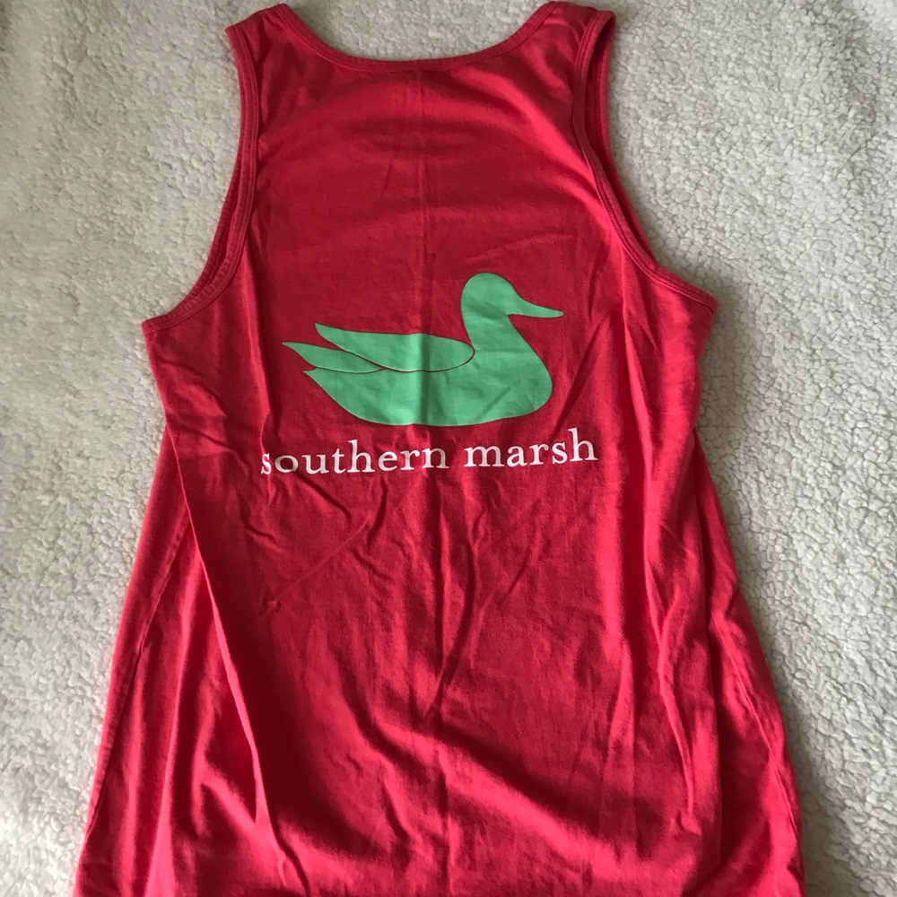 Pink and Mint SOUTHERN MARSH tank